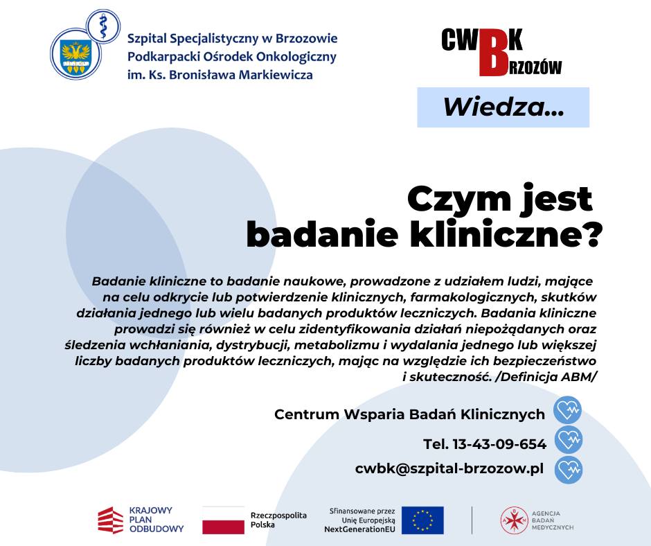 Czym jest badanie kliniczne?